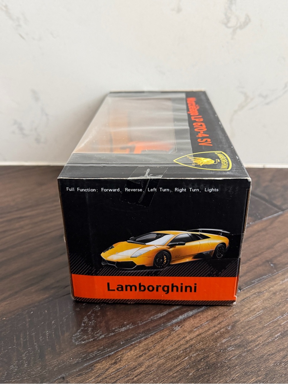 BRAHA Lamborghini Murciélago 670-4 SV R/C orange toy Car NIB - Picture 5 of 6